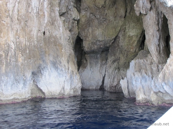 Am Felsen in der Bucht von Navarino