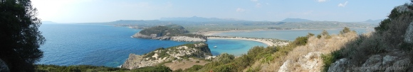 Panorama über die Bucht