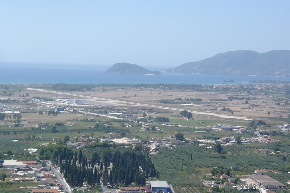 Festung über Zakynthos Stadt, Griechenland
