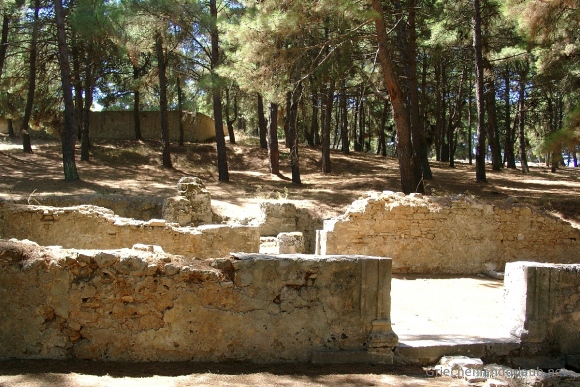 Festung über Zakynthos Stadt, Griechenland